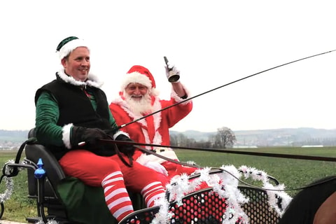 Le père Noël visite Urba Kids