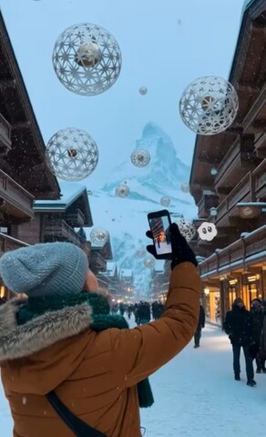 Parcours de sculptures en réalité augmentée – Zermatt (VS)