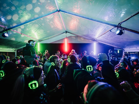 Silent Disco géante – Bô Nouvel An à Lausanne