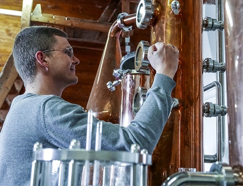Atelier distillation de gin