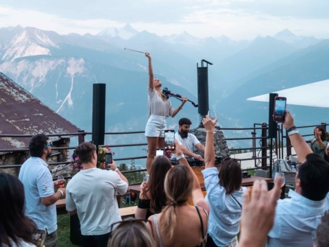 Concert au Hameau de Colombire (VS)