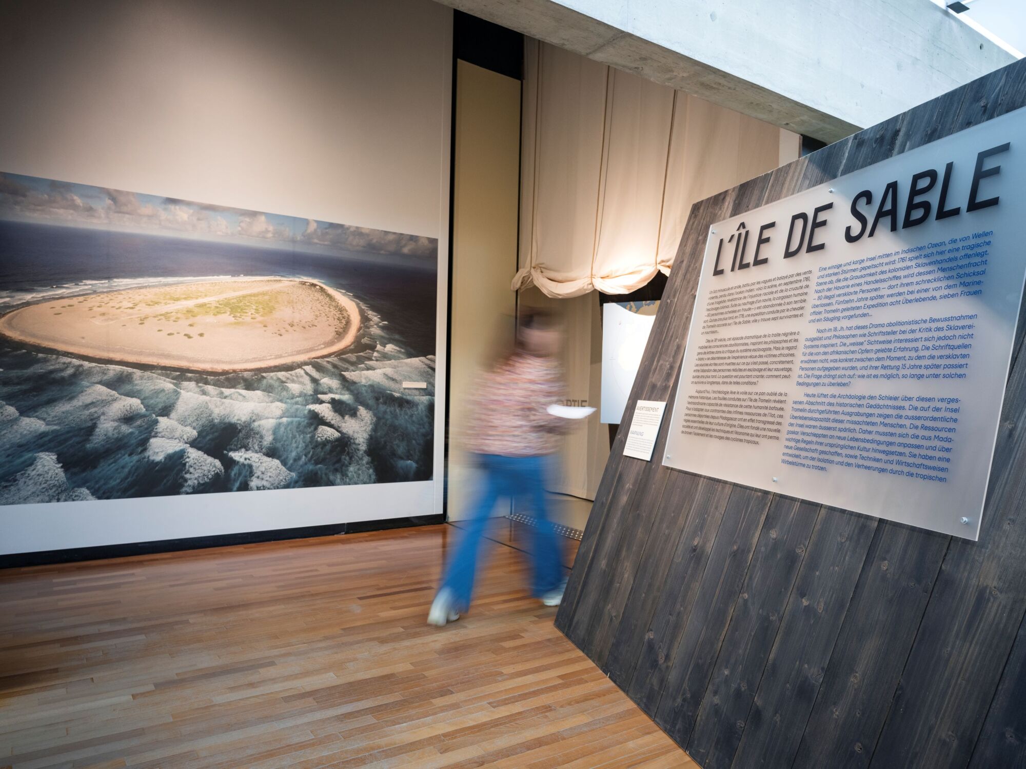 Exposition « L’île de Sable » au Laténium (NE)