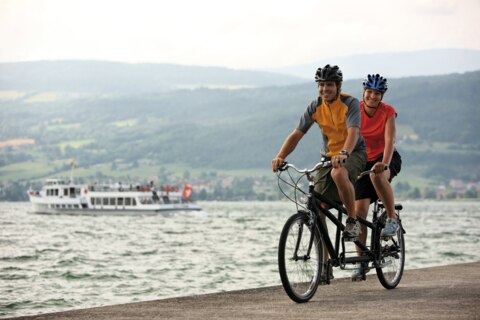 Vélo, e-bike et tandem à Morat
