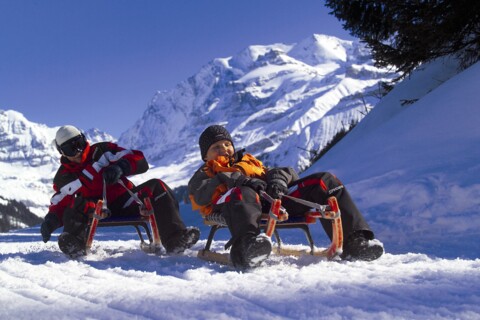 Luge à Kiental et Kandersteg
