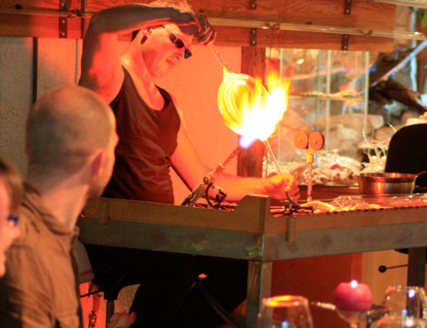 Atelier de verrerie