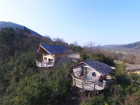 Cabanes et lodges du Belvédère