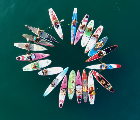 Randonnées Paddle depuis Thonon et Sciez