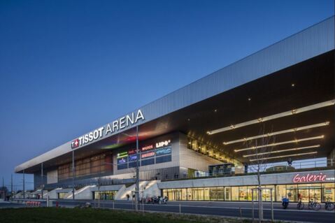 Visite guidée de la Tissot Arena