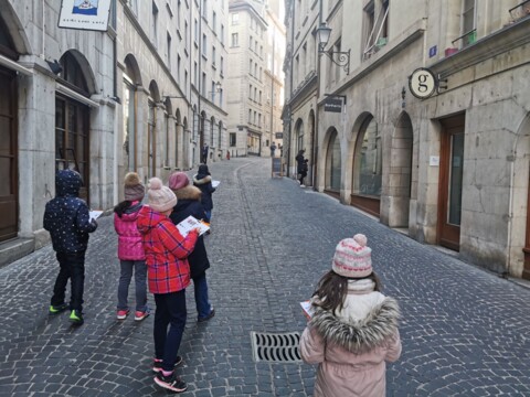 Jeu de piste La Chasse aux Vilains à Genève