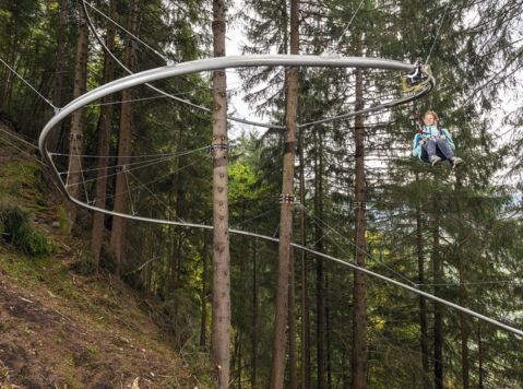 Fly-Line et luge d&rsquo;été à Grindelwald – Pfingstegg