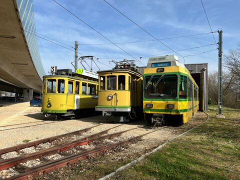 Musée du tram à Areuse (NE)
