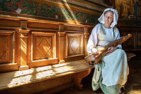 Visite chantée au château de Gruyères