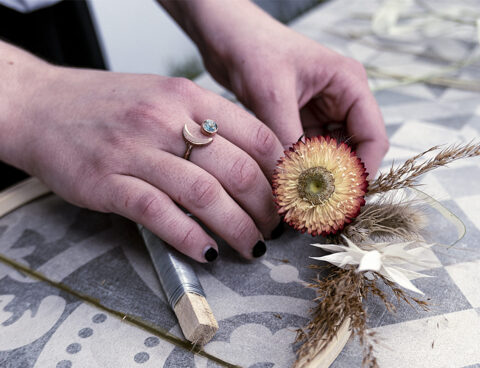 Atelier de création florale chez Coeur d&rsquo;Artichaut