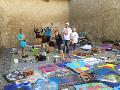 Ateliers graffiti et art au spray