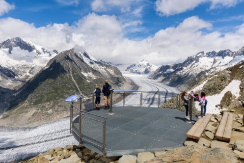 Circuit Eggishorn au glacier d&rsquo;Aletsch (VS)