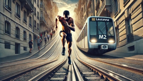 Qui court le plus vite? Le métro ou l&rsquo;être humain ?