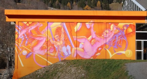 Loèche-les-Bains s&rsquo;offre le Michel-Ange du graff