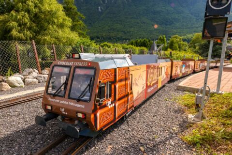 Nouveau train au Swiss Vapeur Parc !