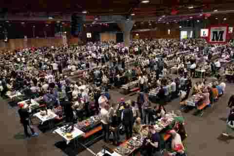 The plus grande raclette of the world à Martigny (VS)