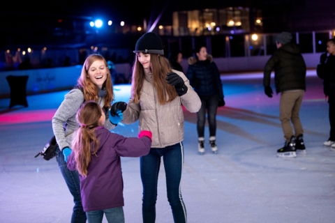 Disco glace du Nouvel An à Champéry (VS)