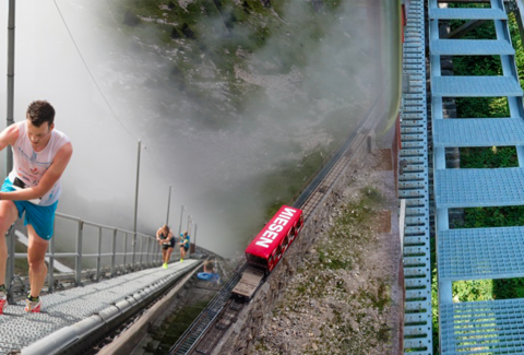 Le plus long escalier du monde est suisse