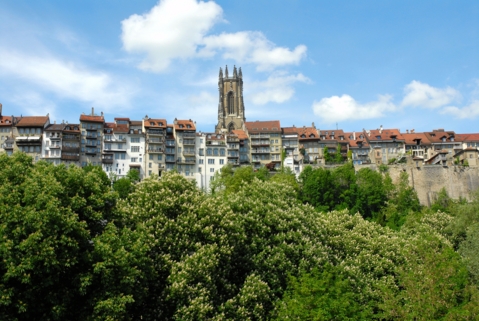 La ville de haut en bas