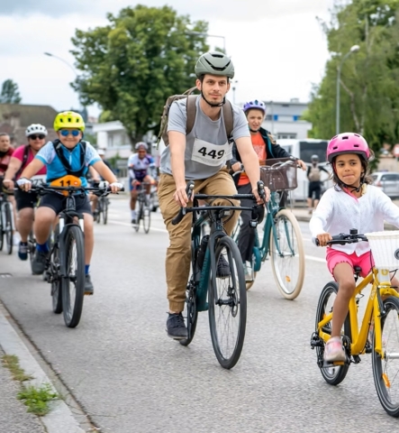 Fête du vélo à Yverdon-les-Bains (VD)