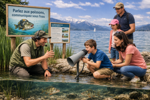 Nouveau sentier didactique pour parler aux poissons
