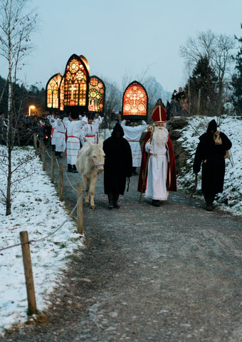 Samichlaus im Natur-und Tierpark Goldau