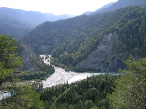 Wanderung von Flims nach Valendas-Sagogn