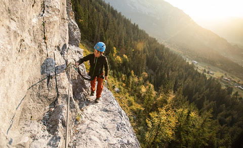 Historischer Klettersteig Pinut