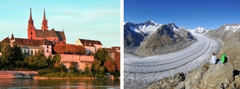 Aletsch Arena und Basel