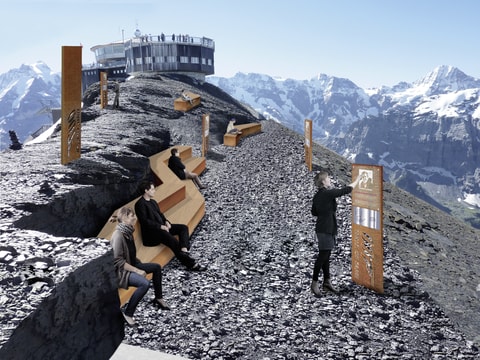 007 Walk of Fame auf dem Schilthorn