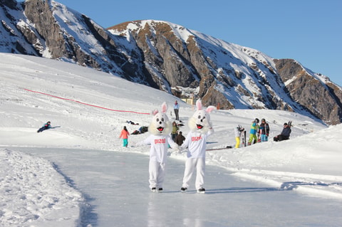 Eislaufen Wangsersee - Pizol