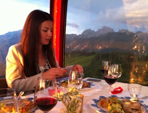 Gondel Night Dinner in Zweisimmen