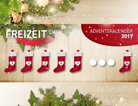 Adventskalender auf Freizeit.ch