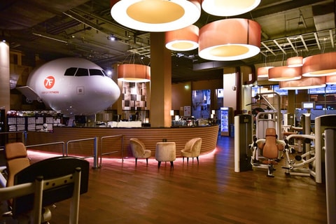 Airport Fitness ist das aussergewöhnlichste Fitness-Cen...