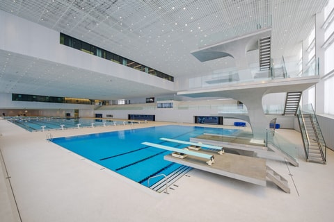 Das grösste Hallenbad der Schweiz öffnet seine Türen
