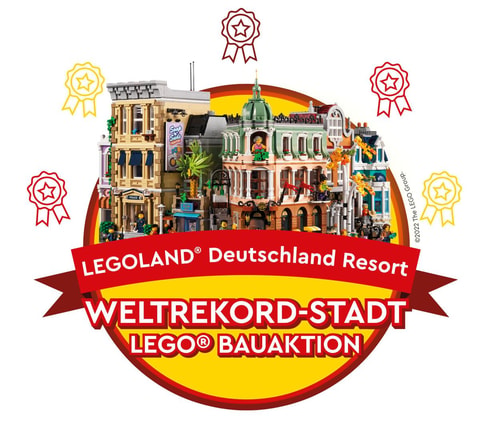 Weltrekord-Versuch im LEGOLAND® Deutschland