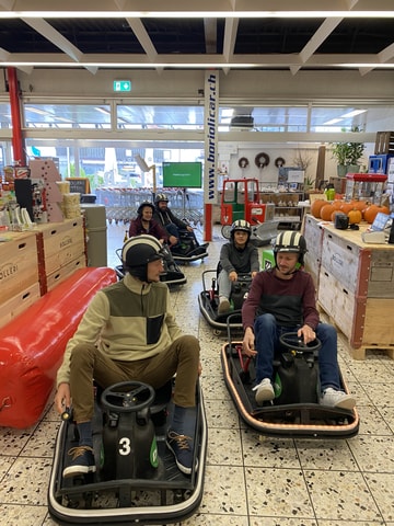Real-Life Mariokart im Supermarkt!
