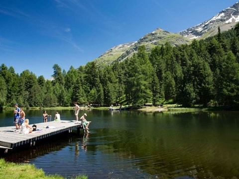Die besten Badeorte im Engadin