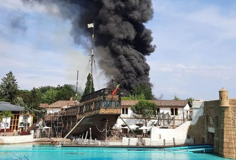 Schon wieder brennt es im Europa-Park!