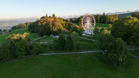 Ein Riesenrad auf dem Gurten!