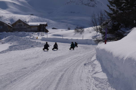 Prättigauer Schlittelspass in Fideris