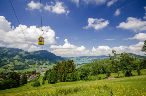 Sattel-Hochstuckli im Sommer