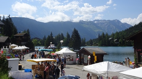 Terroir- und Handwerksmarkt von Champex-Lac