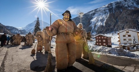 Karneval in Evolène 2026