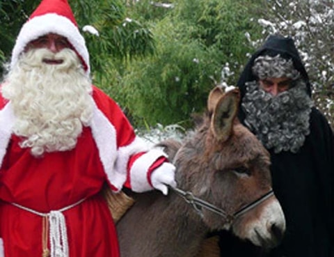 Der Samichlaus im Zoo Zürich