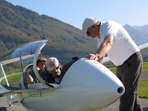 Schänis Soaring am Flugplatz Schänis