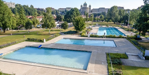 Marzilibad in Bern